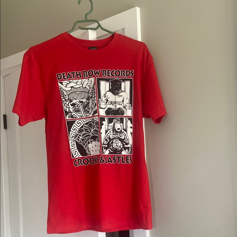 Crooks & Castles Red Short Sleeve Tee